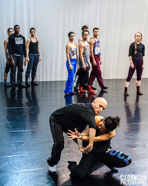 BalletX Dancers Colby Damon and Andie Yorita.